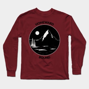 Homeward Bound for the Mountains Long Sleeve T-Shirt